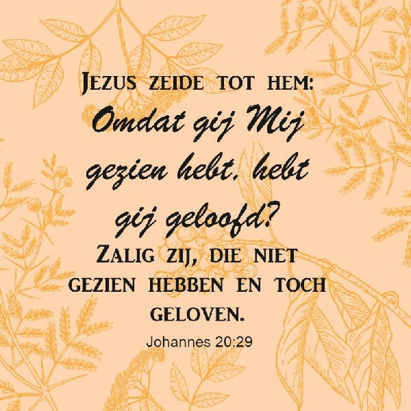 Johannes 20:29