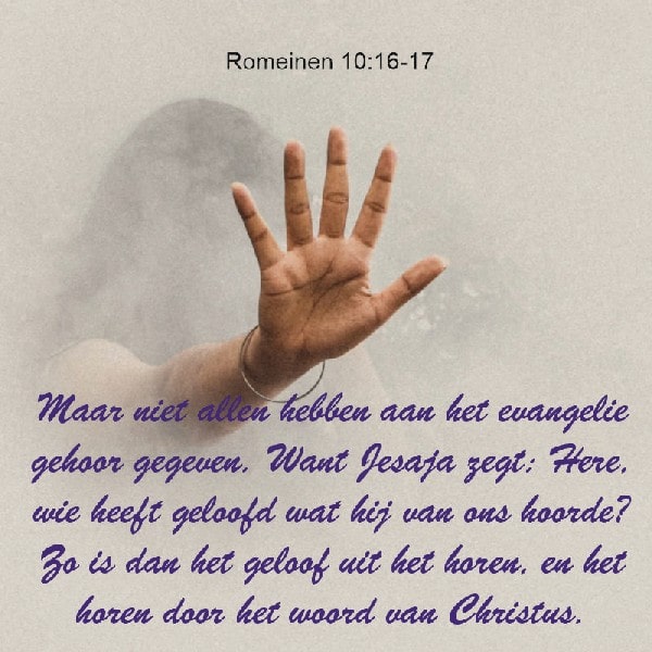 Romeinen 10:16