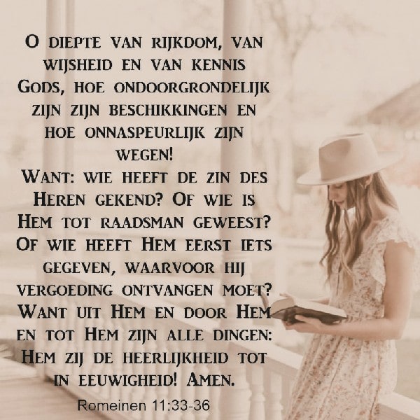 Romeinen 11:33-36