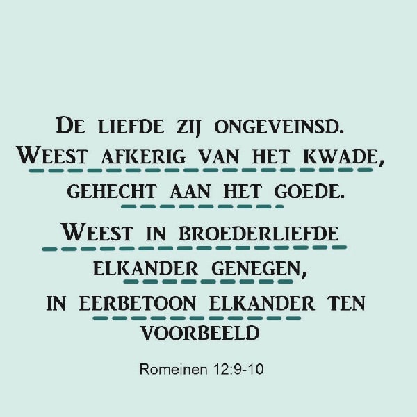 Romeinen 12:9-10