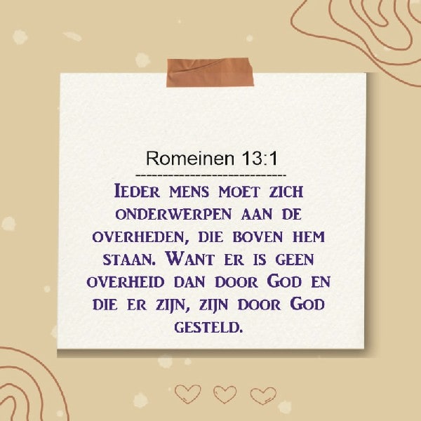 Romeinen 13:1