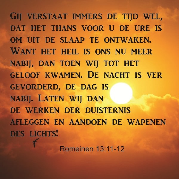 Romeinen 13:11-12