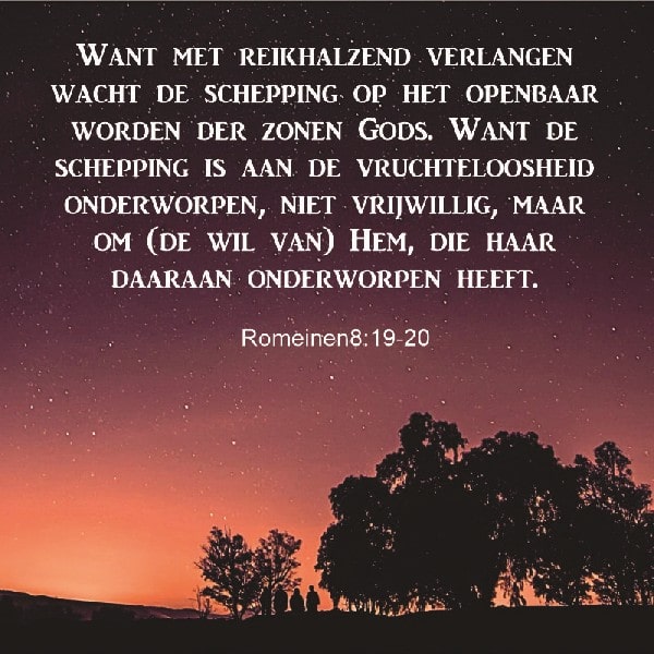 Romeinen 8:19-20