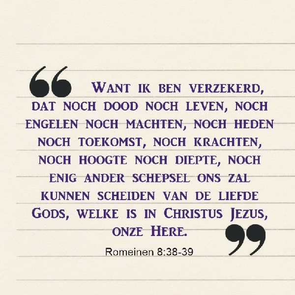 Romeinen 8:38-39