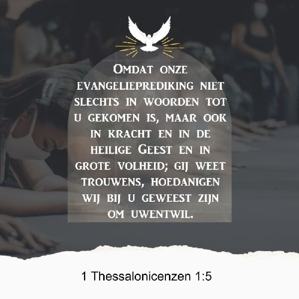 1 Thessalonicenzen 1:5