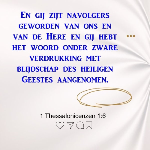 1 Thessalonicenzen 1:6