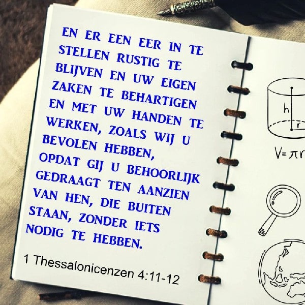 1 Thessalonicenzen 4:11-12