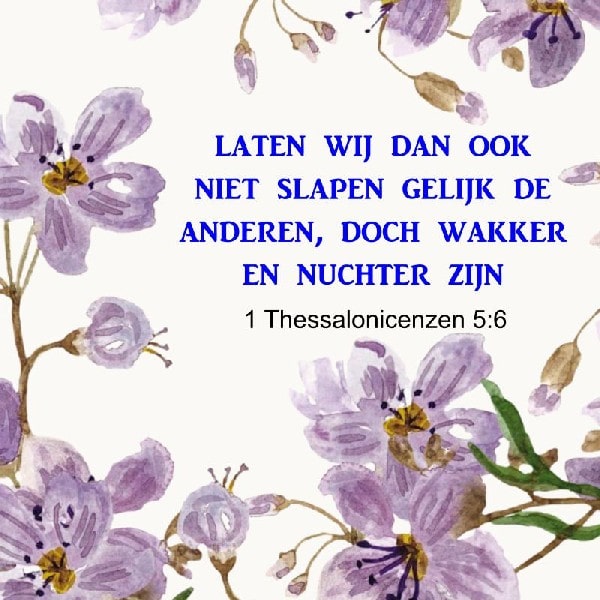 1 Thessalonicenzen 5:6