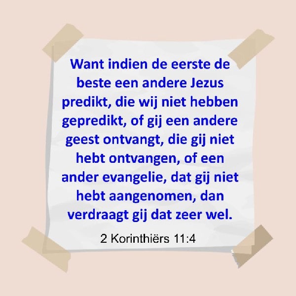 2 Korinthiërs 11:4