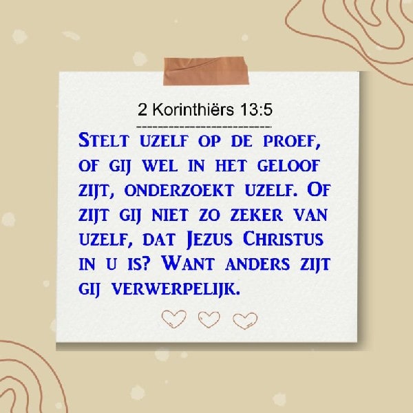 2 Korinthiërs 13:5