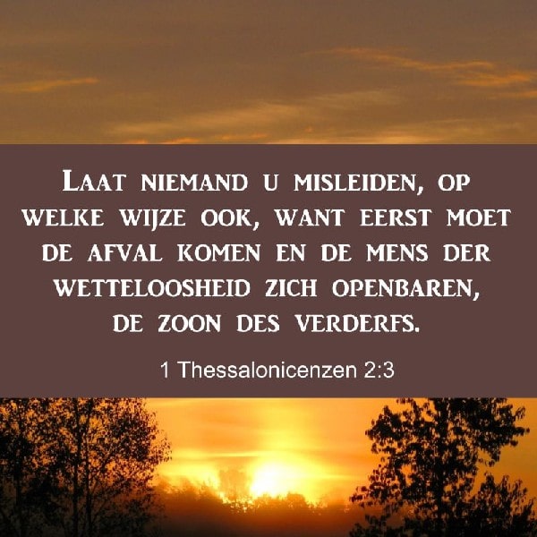 2 Thessalonicenzen 2:3