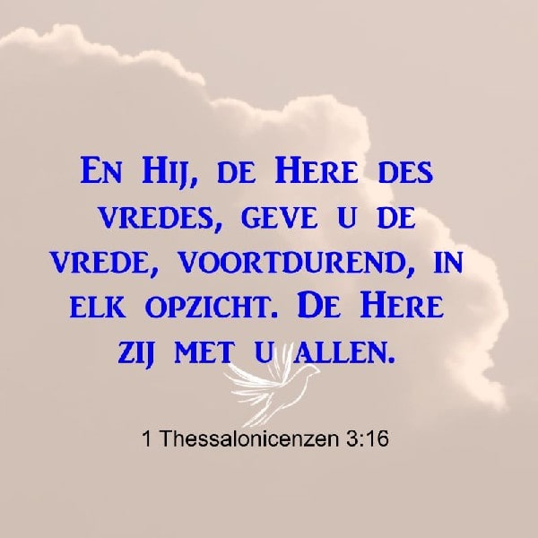 2 Thessalonicenzen 3:16