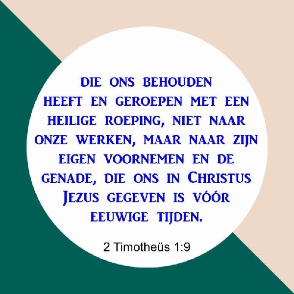 2 Timotheus 1:9