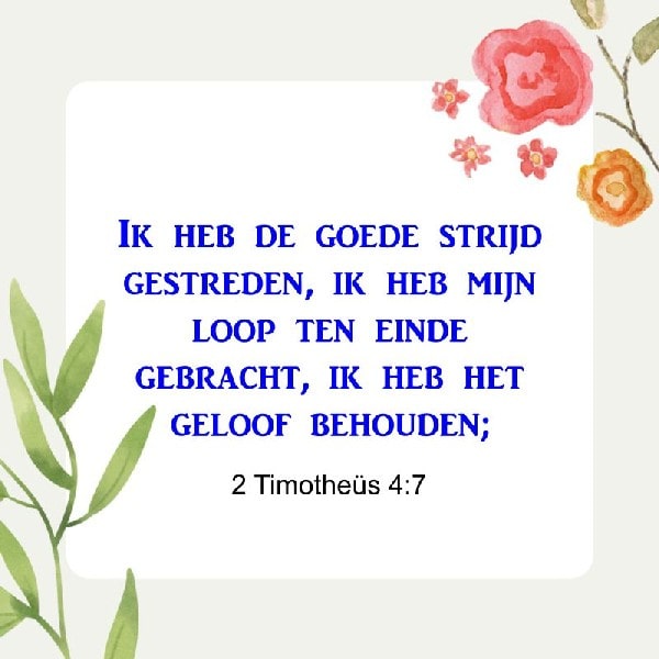 2 Timotheus 4:7