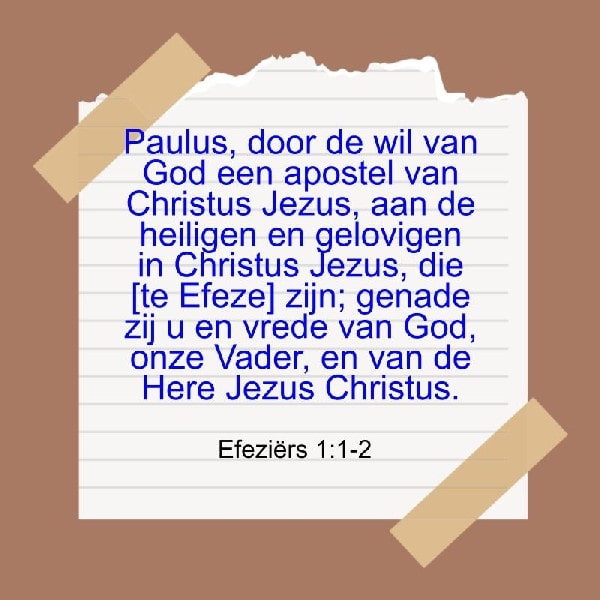 Efeziërs 1:1-2