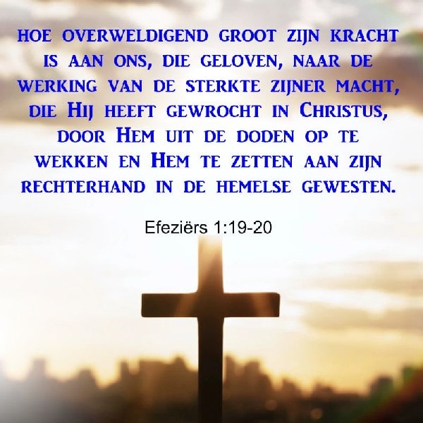 Efeziërs 1:19-20