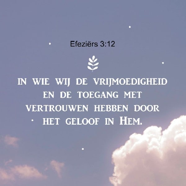 Efeziërs 3:12