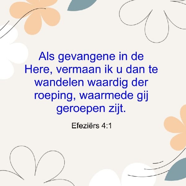 Efeziërs 4:1