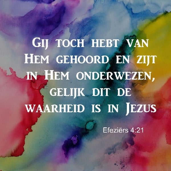 Efeziërs 4:21