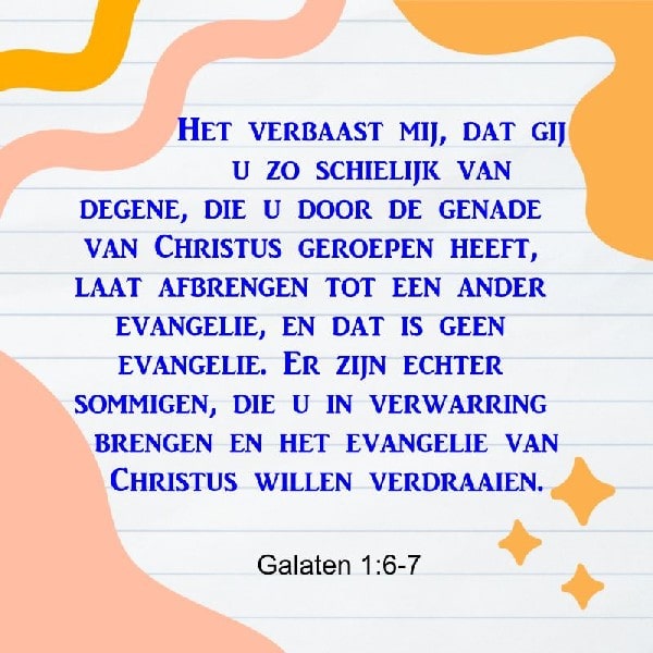 Galaten 1:6-7