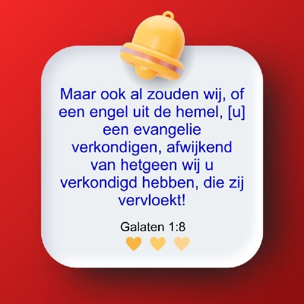 Galaten 1:8