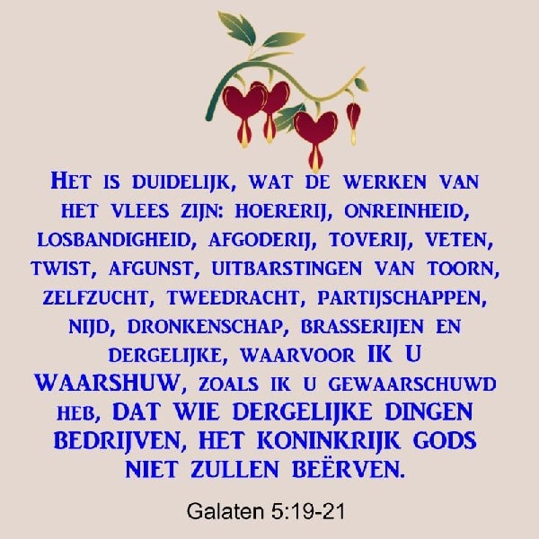 Galaten 5:19-21