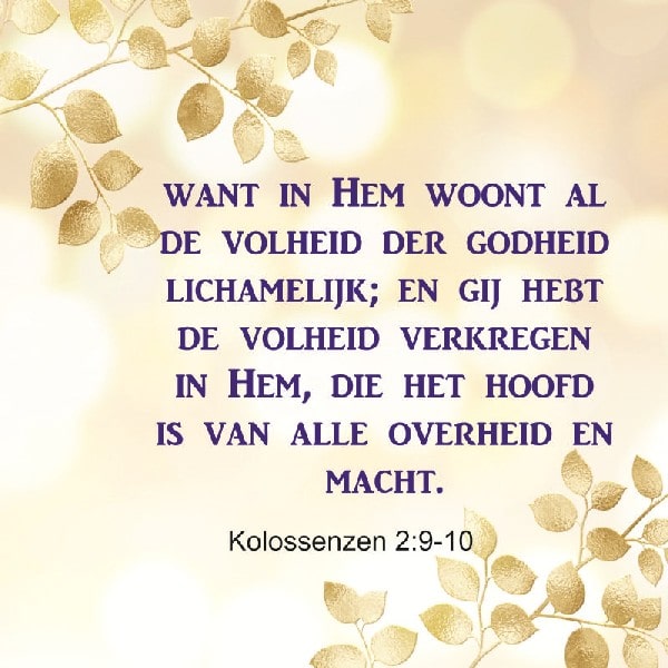 Kolossenzen 2:9-10