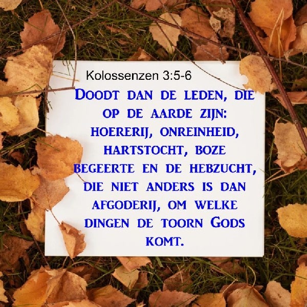 Kolossenzen 3:5-6