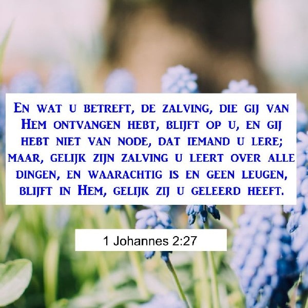 1 Johannes 2:27