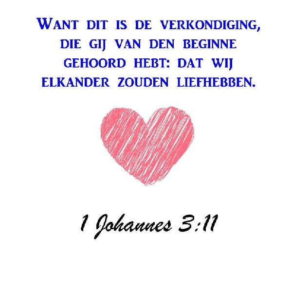 1 Johannes 3:11