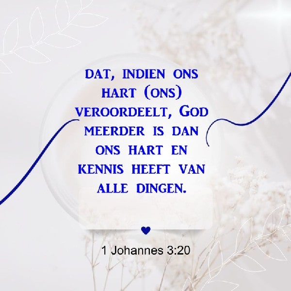 1 Johannes 3:20