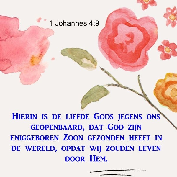 1 Johannes 4:9