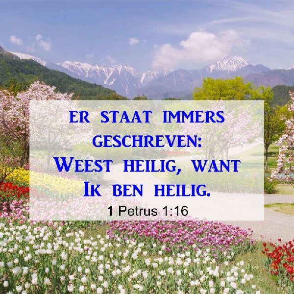 1 Petrus 1:16