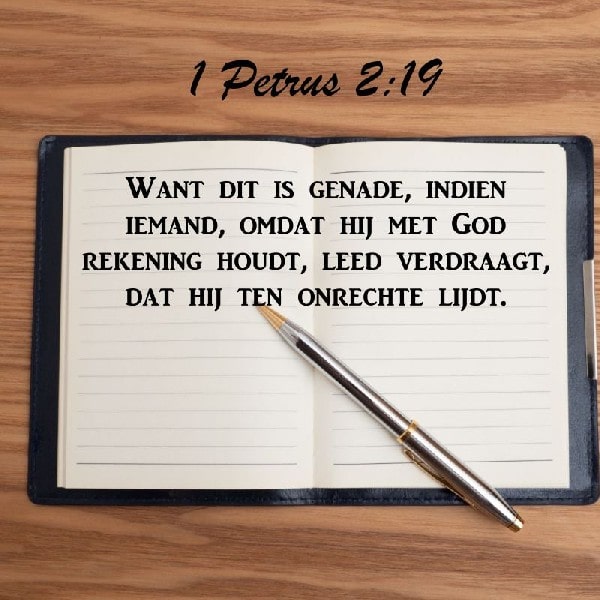 1 Petrus 2:19