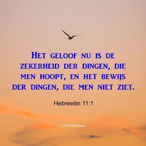 Hebreeën 11:1