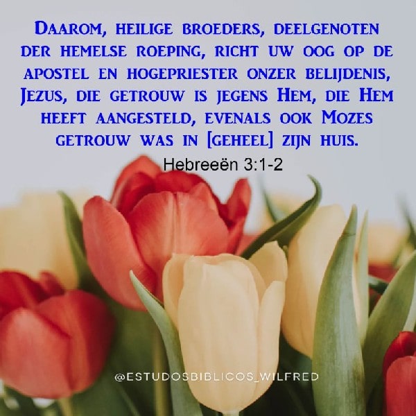 Hebreeën 3:1-2