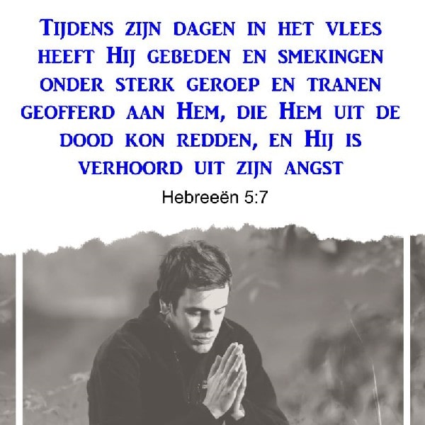 Hebreeën 5:7