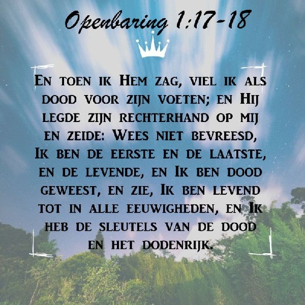 Openbaring 1:17-18