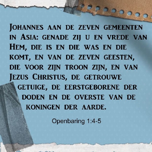 Openbaring 1:4-5