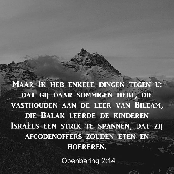 Openbaring 2:14