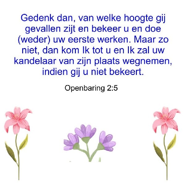 Openbaring 2:5