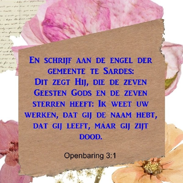Openbaring 3:1