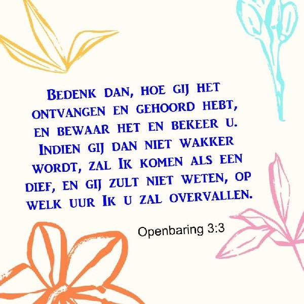 Openbaring 3:3