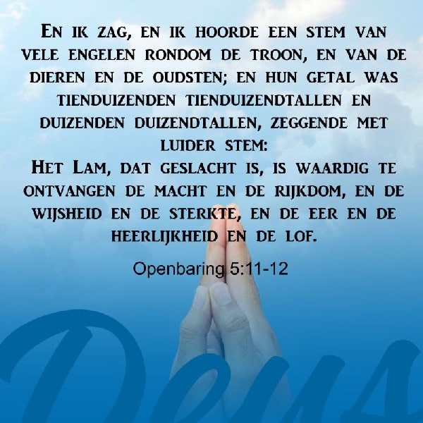Openbaring 5:11-12