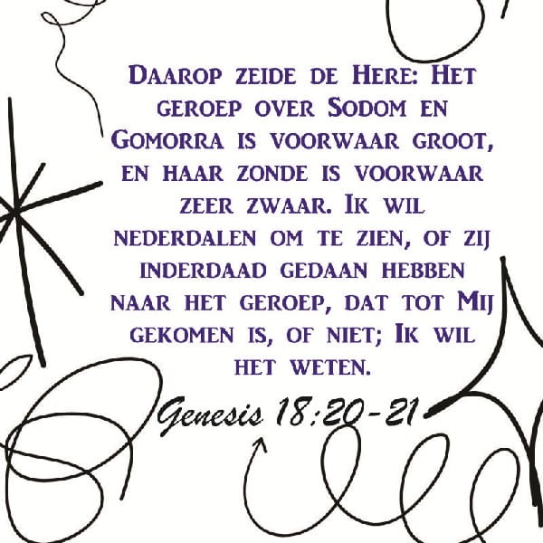 Genesis Genesis 18:20-33
