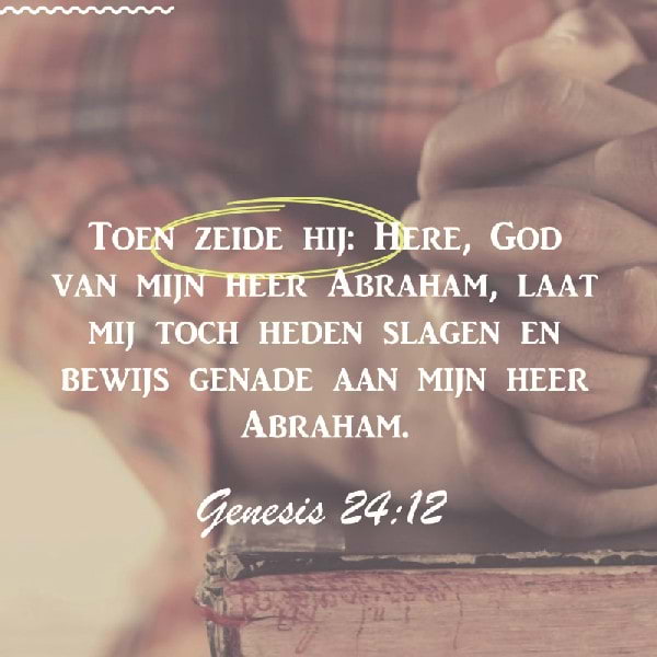 Genesis 24:12-28