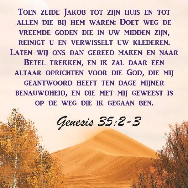 Genesis 35:2-3