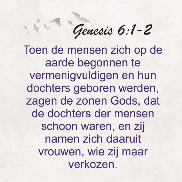 Genesis 6:1-2