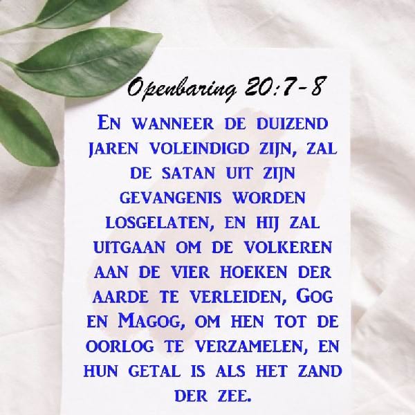 Openbaring 20:7-8