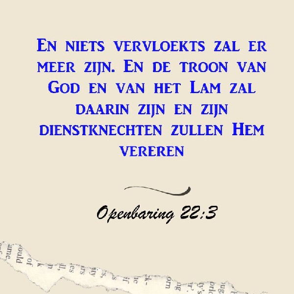 Openbaring 22:3-5